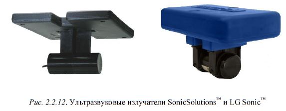 Рис. 2.2.12. Ультразвуковые излучатели SonicSolutions™ и LG Sonic™