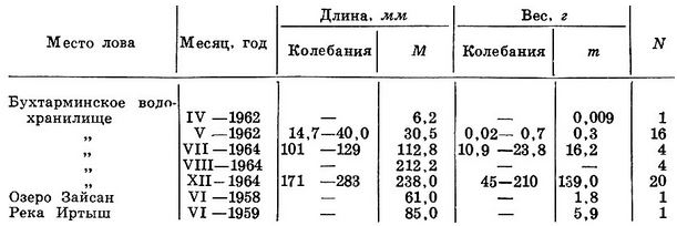 Рост молоди щуки в различных водоемах